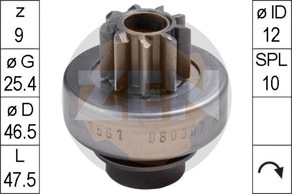 Era 225658 привод с механизмом свободного хода, стартер на FIAT ALBEA (178_)