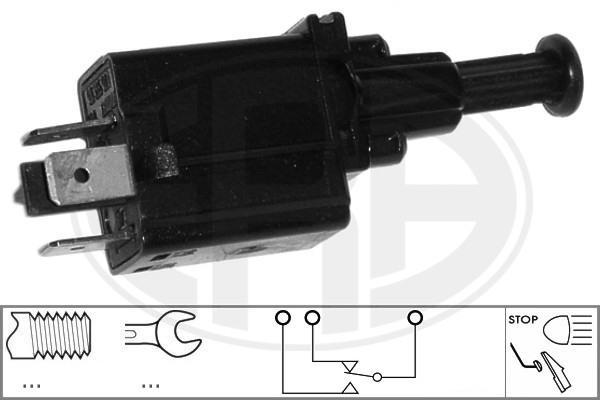 Era 330057 выключатель фонаря сигнала торможения на OPEL ASTRA F Наклонная задняя часть (53_, 54_, 58_, 59_)