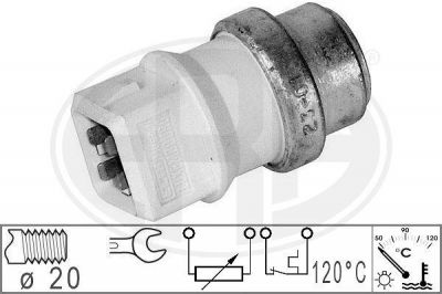 Era 330782 датчик, температура охлаждающей жидкости на VW GOLF III (1H1)