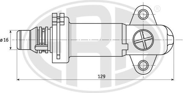 Era 350293 термостат, охлаждающая жидкость на 3 (E46)