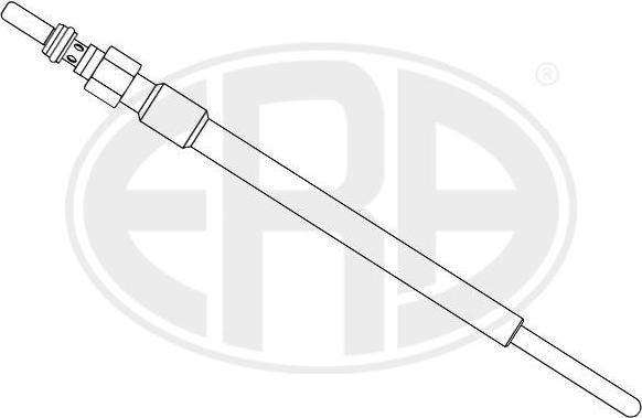 Era 886010 свеча накаливания на OPEL ASTRA H GTC (L08)
