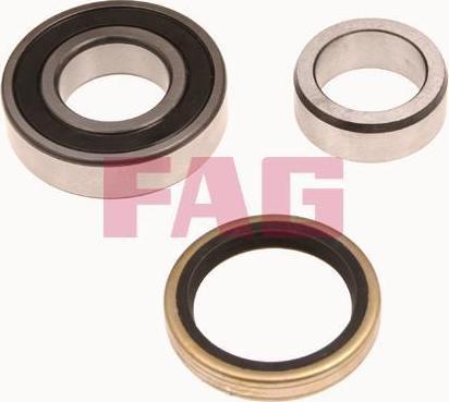 FAG 713 6192 00 комплект подшипника ступицы колеса на MAZDA 323 I (FA)