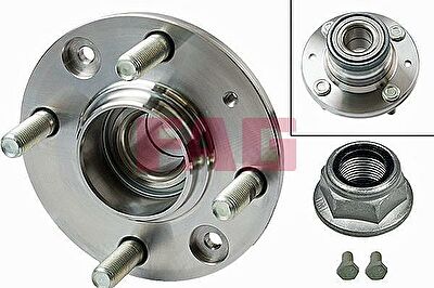 FAG 713 6198 80 комплект подшипника ступицы колеса на MITSUBISHI CARISMA (DA_)