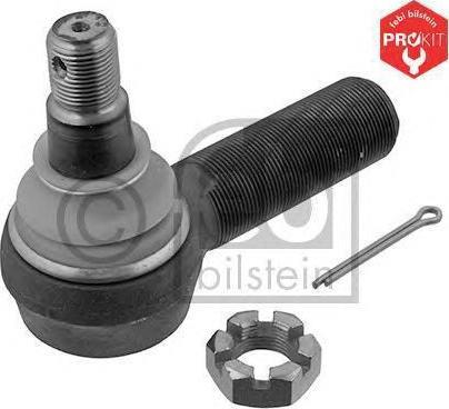 FEBI наконечник рулевой тяги RHT M30x1.5 M20x1.5 /23.5 L=114 MB,MAN,DAF (A0013300235, 02545)