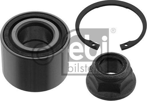 FEBI Подшипник ступицы задний RENAULT Logan/Sandero 08->/NISSAN Note 52x37 (43210AZ300, 05538)