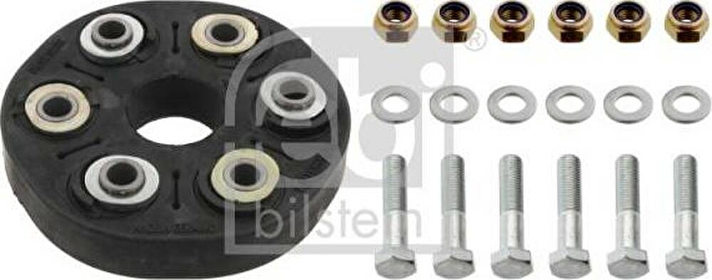 FEBI К-т муфты кардана передний MB W210 E280 01/96-06/97 146/100X42X26mm (2104101115, 14979)