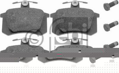 Febi 16144 комплект тормозных колодок, дисковый тормоз на AUDI 100 (4A, C4)