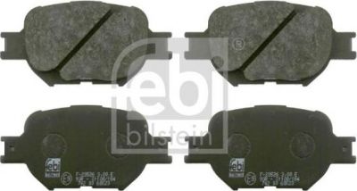 Febi 16578 комплект тормозных колодок, дисковый тормоз на TOYOTA COROLLA Liftback (_E11_)