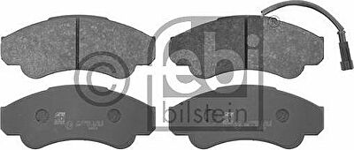 Febi 16663 комплект тормозных колодок, дисковый тормоз на PEUGEOT BOXER автобус (230P)