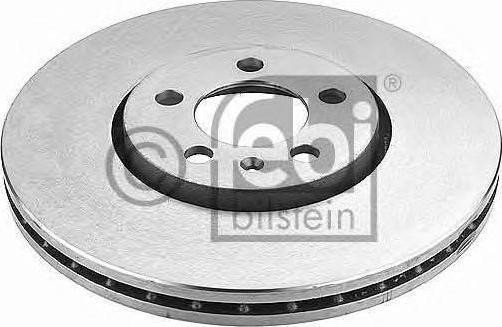 FEBI Диск тормозной AUDI A3/VOLKSWAGEN G4/SKODA FABIA передний вент. (1J0615301, 19370)