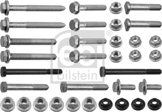FEBI К/т болтов и крепежа рычагов перед.подвески полный VAG Auid A4/A6/A8 95-02 (KIT01, 21497)