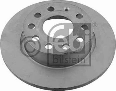 FEBI Диск тормозной зад. не вентил. VAG A3/Golf V/Octavia 1,4-2,0L 03-> (255X10mm) (1K0615601K, 23240)