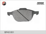 FENOX Колодки передние FORD FOCUS 2 MAZDA VOLVO (BP43001)