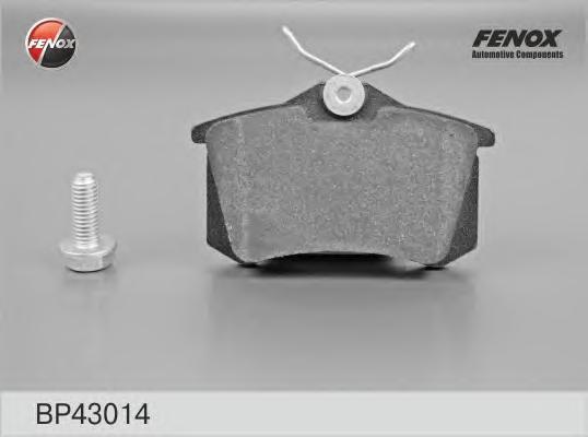 FENOX Колодки задние VAG / Renault / Peugeot (BP43014)