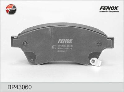 FENOX Колодки передние CHEVROLET Cruze/OPEL Astra J all 08->/Zafira 12-> (BP43060)