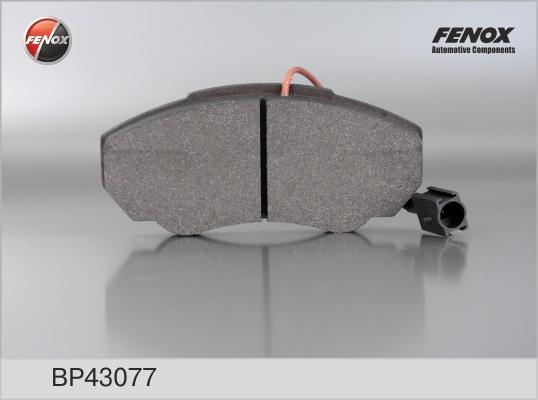 FENOX Колодки передние FIAT Ducato Sollers (280mm диск) (BP43077)