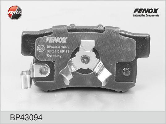FENOX Колодки диск задние Accord IX, CR-V II, IV BP43094 (BP43094)