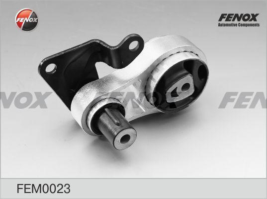 FENOX Опора двигателя задняя FORD Fiesta V, Fusion, MAZDA 2, 1.2-1.6, 01-08 FEM0023 (FEM0023)