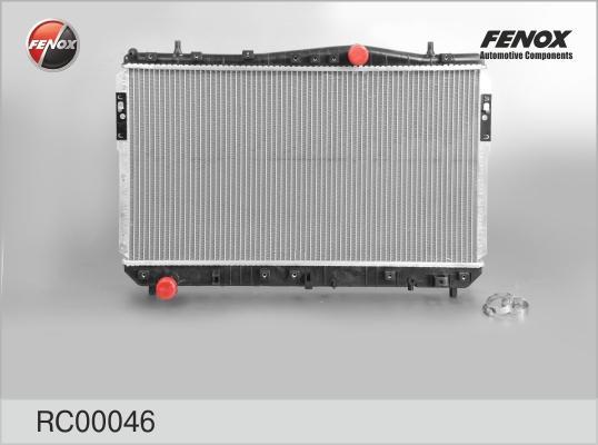 Fenox RC00046 радиатор, охлаждение двигателя на CHEVROLET LACETTI (J200)