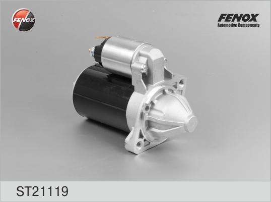 FENOX Стартер HYUNDAI Accent/Elantra/Getz/KIA Rio II/ P=0.9kW (3610022805, ST21119)