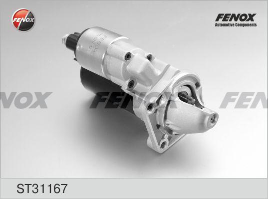 FENOX Стартер Ford Fiesta 01- 1.3, Ka 96- 1.3, 1.6 ST31167 (ST31167)