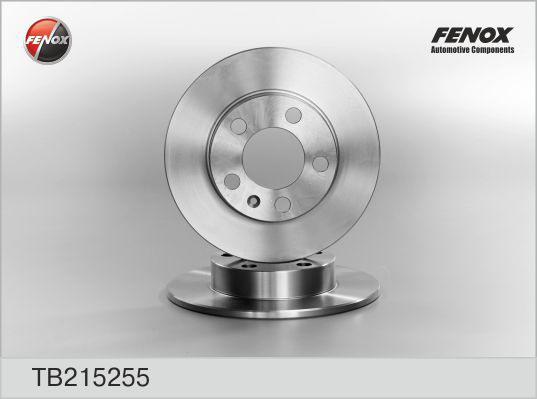 FENOX диск тормозной задний (к-кт 2 шт., цена за 1 шт.) (TB215255)