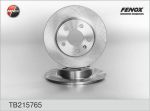 FENOX Диск тормозной задний OPEL Astra, Corsa C 03-06, Meriva, Zafira (к-кт 2 шт., цена за 1 шт.) (TB215765)