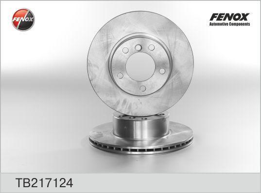 FENOX Диск тормозной передний (E39) (к-кт 2 шт., цена за 1 шт.) (TB217124)