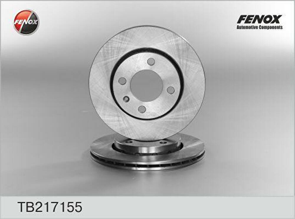 FENOX Диск тормозной передний (к-кт 2 шт., цена за 1 шт.) (TB217155)