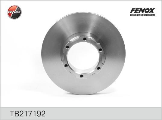 Fenox TB217192 тормозной диск на MERCEDES-BENZ T2/LN1 фургон/универсал