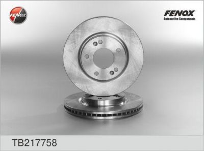 FENOX Диск тормозной передний (к-кт 2 шт., цена за 1 шт.) (TB217758)