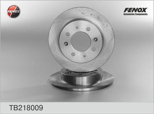 FENOX диск тормозной задний (к-кт 2 шт., цена за 1 шт.) (TB218009)