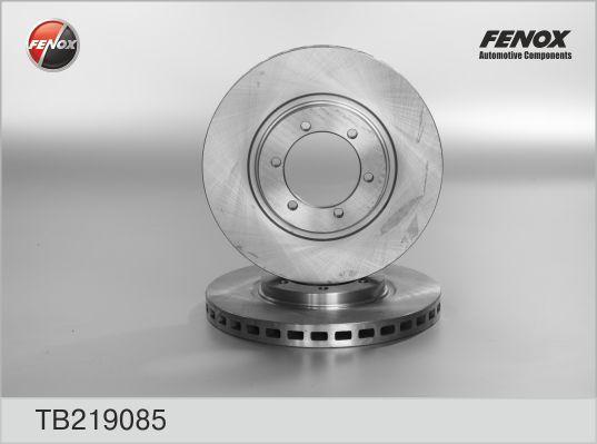 FENOX Диск тормозной передний (к-кт 2 шт., цена за 1 шт.) (TB219085)