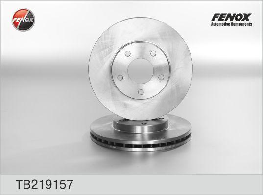 FENOX Диск тормозной передний (к-кт 2 шт., цена за 1 шт.) (TB219157)