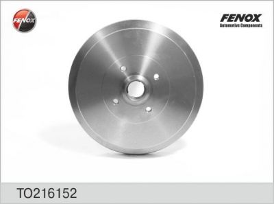 FENOX Тормозной барабан VW B3/B4 (357501615, TO216152)