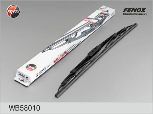 Fenox WB58010 щетка стеклоочистителя на LADA KALINA седан (1118)