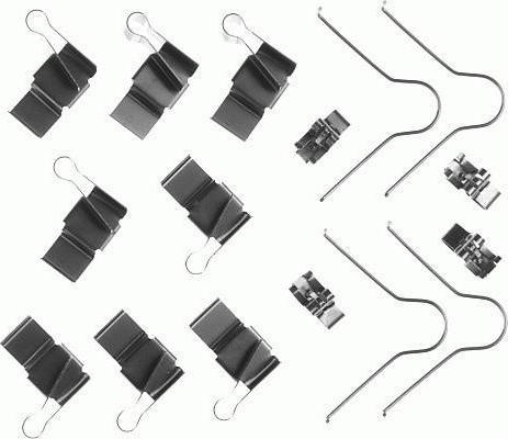 Ferodo FBA480 комплектующие, колодки дискового тормоза на TOYOTA HIACE II Wagon (LH7_, LH5_, LH6_, YH7_, YH6_, YH5_)