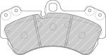FERODO Колодки передние PORSCHE Cayenne/VW Touareg 190x99.4 (7L0698151H, FDB1625)