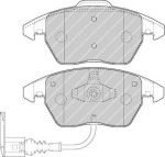 FERODO Колодки передние AD VW SEAT SKODA PA 03->06 (5K0698151, FDB1641)