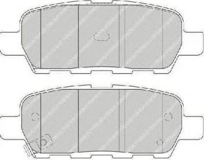 FERODO Колодки задние NISSAN/RENAULT/INFINITI (044608H385, FDB1693)