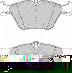 FERODO Колодки передние 5:F07/F10/F11 7:F02/F04 (34116763617, FDB1773)