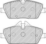 FERODO Колодки передние E81/E87/MINI Cooper /131.4x65.3/t=17.6mm (FDB1974)