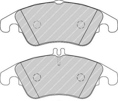 FERODO Колодки передние MB W204/W212 3.2/3.5L,3.0CDI/3.2CDI all 07-> (FDB1979)