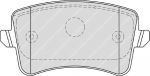 FERODO Колодки передние VAG (FDB4190)