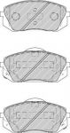 FERODO Колодки передние HYUNDAI ix35/KIA Sportage III /Type Sumotomo (581012SA70, FDB4194)