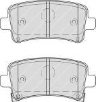 FERODO Колодки тормозные дисковые задние OPEL INSIGNIA 08-/SAAB 9-5 (FDB4209)