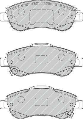 FERODO Колодки передние HONDA CR-V 07- (45022SWWG01, FDB4228)