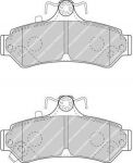Ferodo FDB4457 комплект тормозных колодок, дисковый тормоз на TOYOTA CAMRY седан (AVV5_, XV5_)