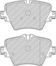 Ferodo FDB4689 комплект тормозных колодок, дисковый тормоз на X1 (F48)