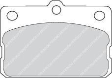 Ferodo FDB87 комплект тормозных колодок, дисковый тормоз на TOYOTA COROLLA (KE)